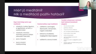 A meditáció pozitív hatásai 2. rész