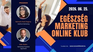 Egészség Marketing Klub ONLINE Zoom 2026. 06. 25.