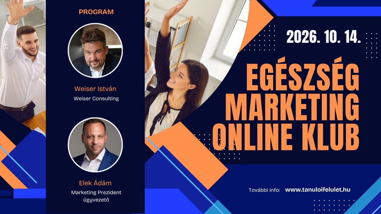 Egészség Marketing Klub Zoom 2026. 10. 14.