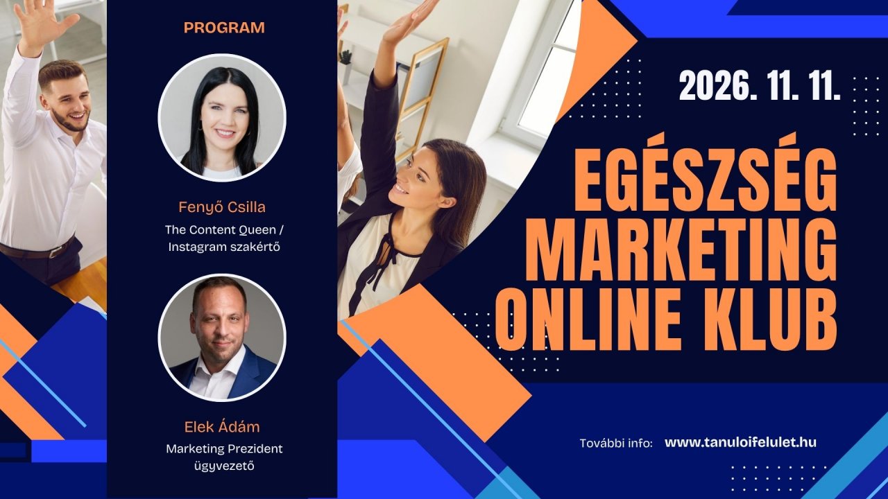 Egészség Marketing Klub Zoom 2026. 11. 11.