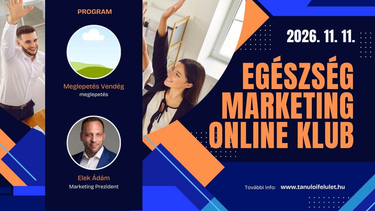 Egészség Marketing Klub Zoom 2026. 11. 11.