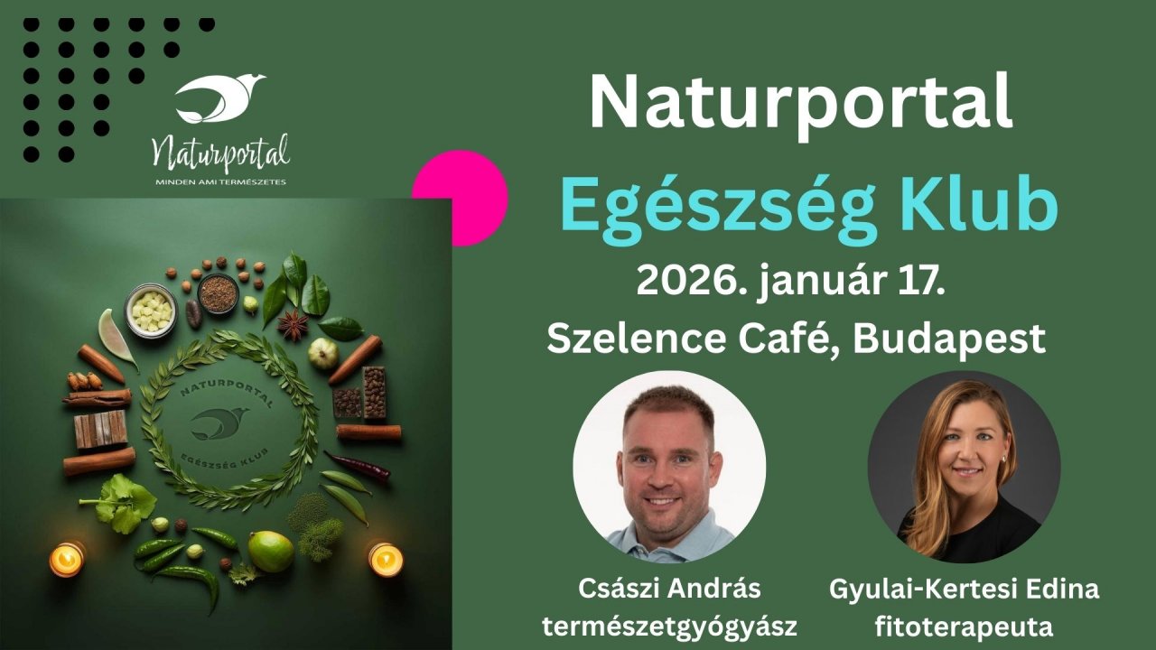 Naturportal Egészség Klub VIDEÓI 2026. 01. 17.