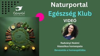 Naturportal Egészség Klub videó Radványi Noémi