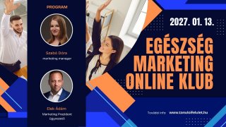 Egészség Marketing Klub Zoom 2027. 01. 13.
