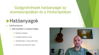 Czinege Zoltán: Gyógynövények hatóanyagai az aromaterápiában és a fitoterápiában. Párhuzamok és különbségek